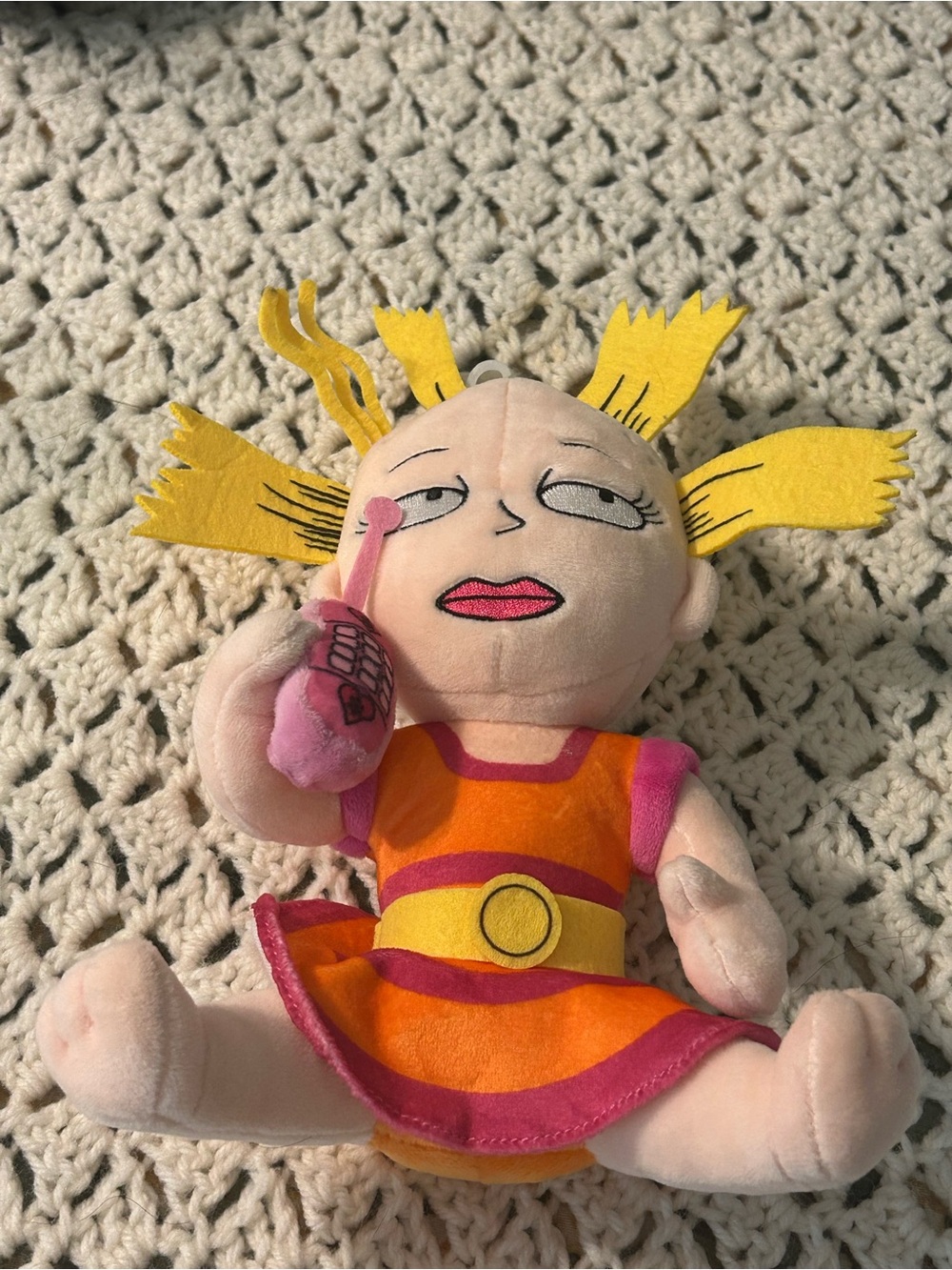 Nickelodeon Cynthia Plush Doll - Pink, Orange & Yellow Outfit